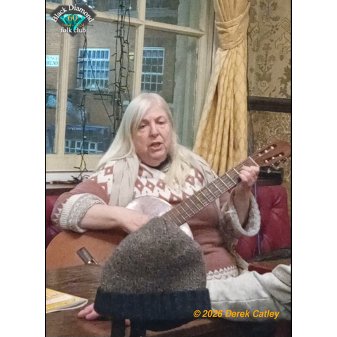 Maria Caravanas and Mick's hat.